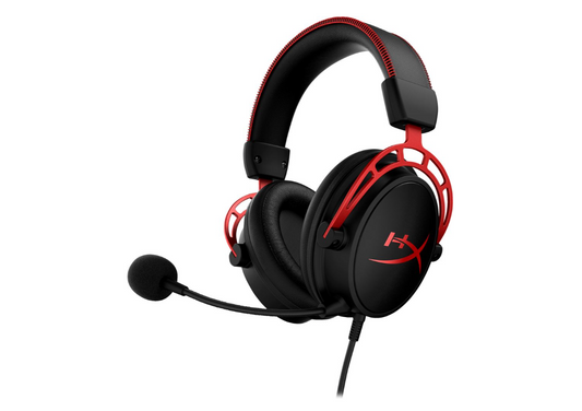 Casque gaming filaire HyperX Cloud Alpha – noir / rouge